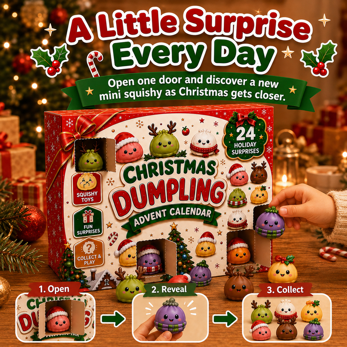 CHRISTMAS SPECIAL | 24 Days of Mini Squishies
