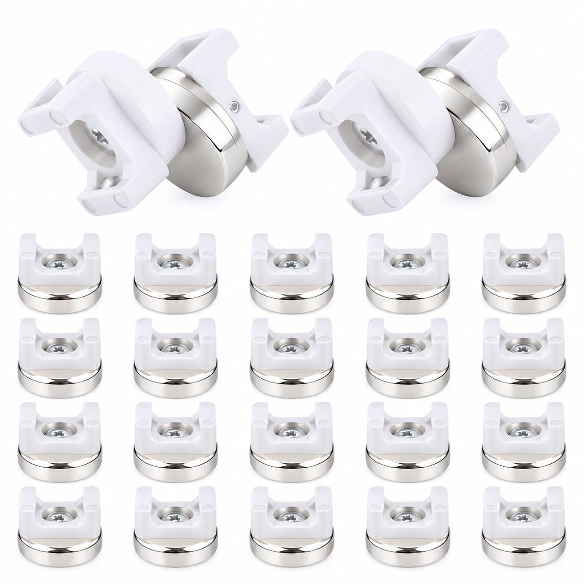 25 LBS Magnetic Cable Mounts for Steel Cable Routing