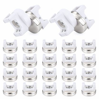 25 LBS Magnetic Cable Mounts for Steel Cable Routing