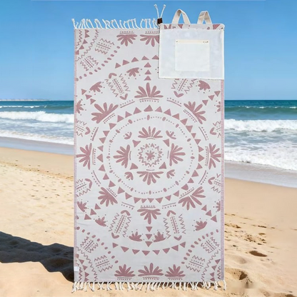 2026 HOT SALE 49% OFF - 2-in-1 Convertible Towel & Backpack with Inner Zip Pocket & Sand-Repelling Fabric