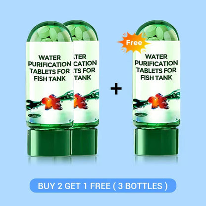 2026 HOT SALE Fish Tank Purification Tablets – Clears Cloudy Water & Reduces Algae Fast