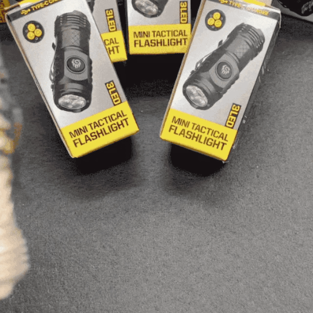 48%OFF NOW！Three-eyed Monster Mini Flash Super Power Flashlight