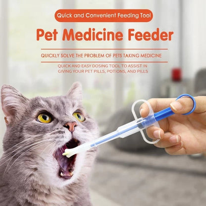 2-in-1 Pet Medicine Feeder – For Pills & Liquid Medication