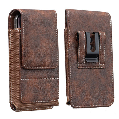 Big Discount | Waist Belt Cell Phone Pouch Multi-Pocket Leather Card Holder