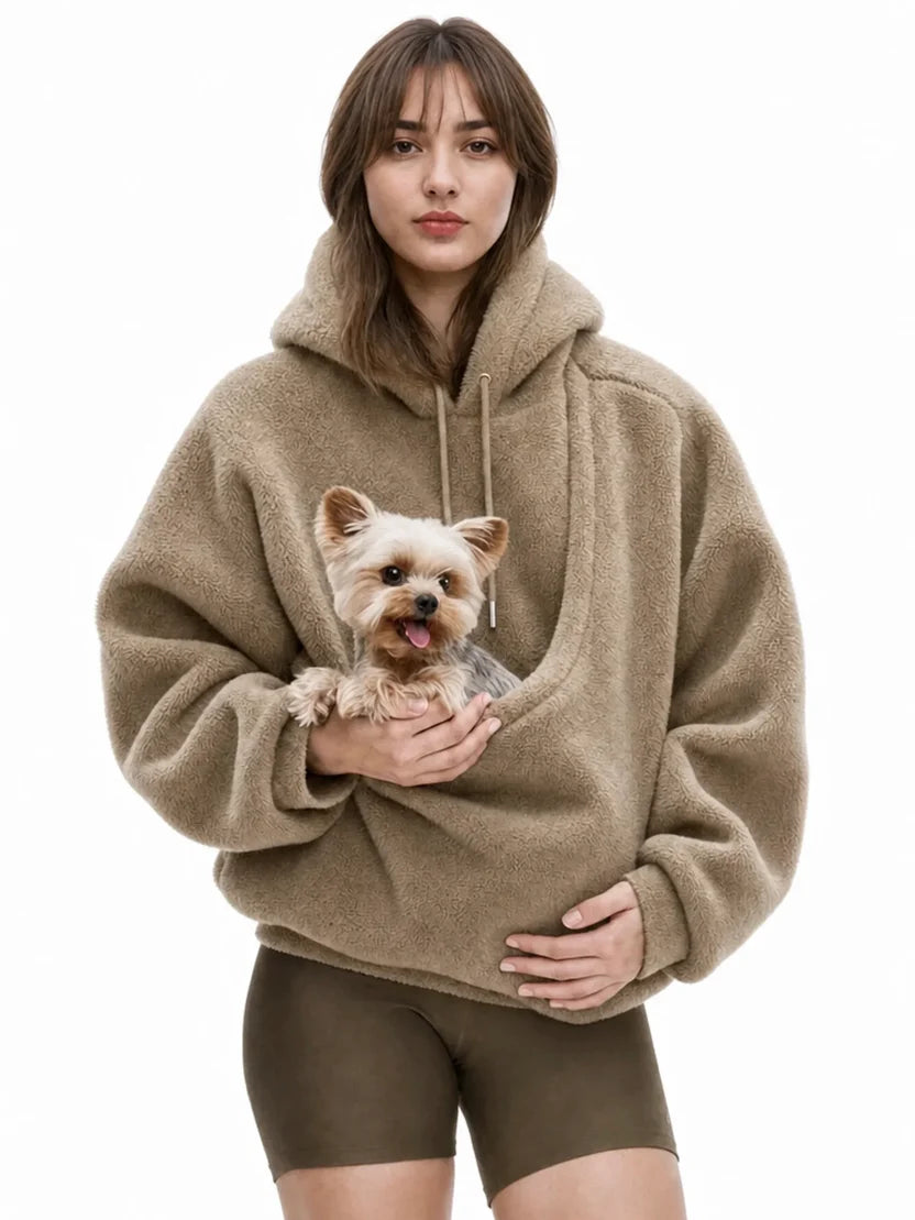 Cozy Pet Carry Hoodie