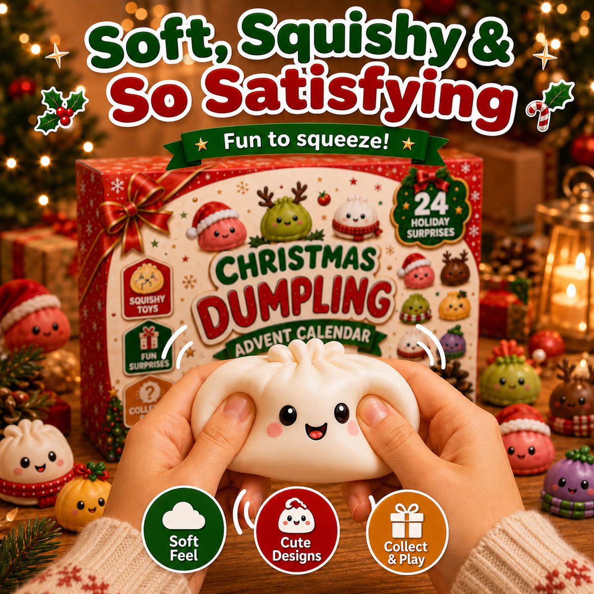 CHRISTMAS SPECIAL | 24 Days of Mini Squishies