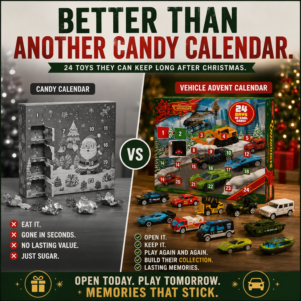 2026 Christmas Car Advent Calendar – 24 Surprises Before Christmas