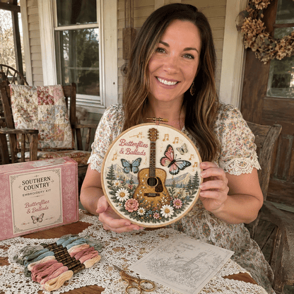 Beginner-Friendly Dolly Southern Country Needlework DIY Kit