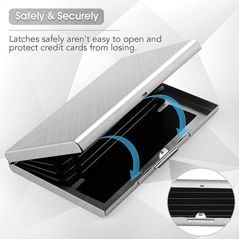 Stainless Steel RFID-Blocking Card Holder