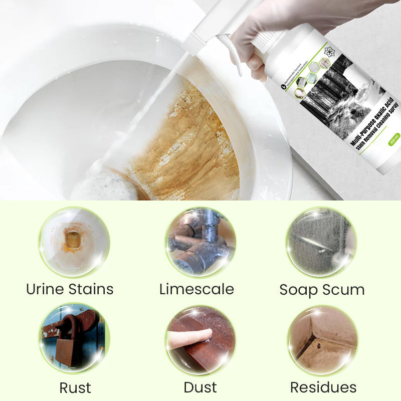 LAST DAY SALE 50% OFFMulti-Purpose Oxalic Acid Stain Removal Cleaning Spray