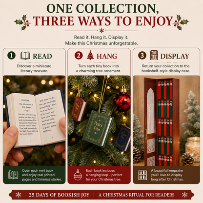 25-Day Mini Book Advent Calendar – A Book Lover's Christmas Countdown