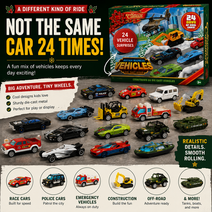 2026 Christmas Car Advent Calendar – 24 Surprises Before Christmas