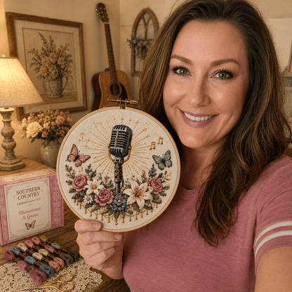 Beginner-Friendly Dolly Southern Country Needlework DIY Kit