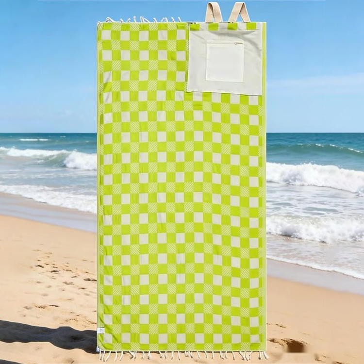 2026 HOT SALE 49% OFF - 2-in-1 Convertible Towel & Backpack with Inner Zip Pocket & Sand-Repelling Fabric