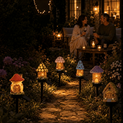 Solar Mushroom Garden Light – Create a Cozy Fairy-Tale Glow Outdoors