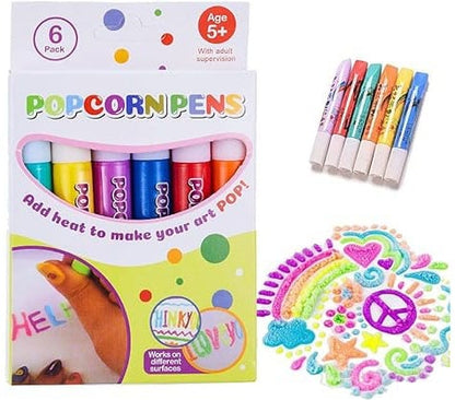 Magic Pen – Draw in 3D with a single stroke! DIY bubble "popcorn" effect drawing pens – Buy 3 Get 2