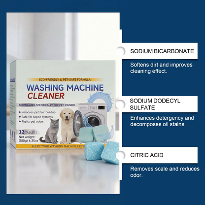 LIMITEDTIME ONLY 50% OFF - Eco Washing Machine Cleaner - Beat Pet Odors, Mold