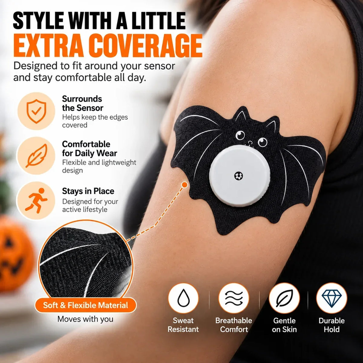 CGM Sensor Adhesive Patch – Medical Grade Overpatch