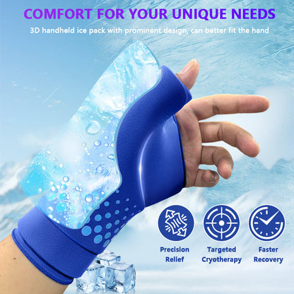 50% OFF !!! Thumb & Wrist Ice Pack Wrap - Thickened Ice Gel Pad for Pain Relief & Support