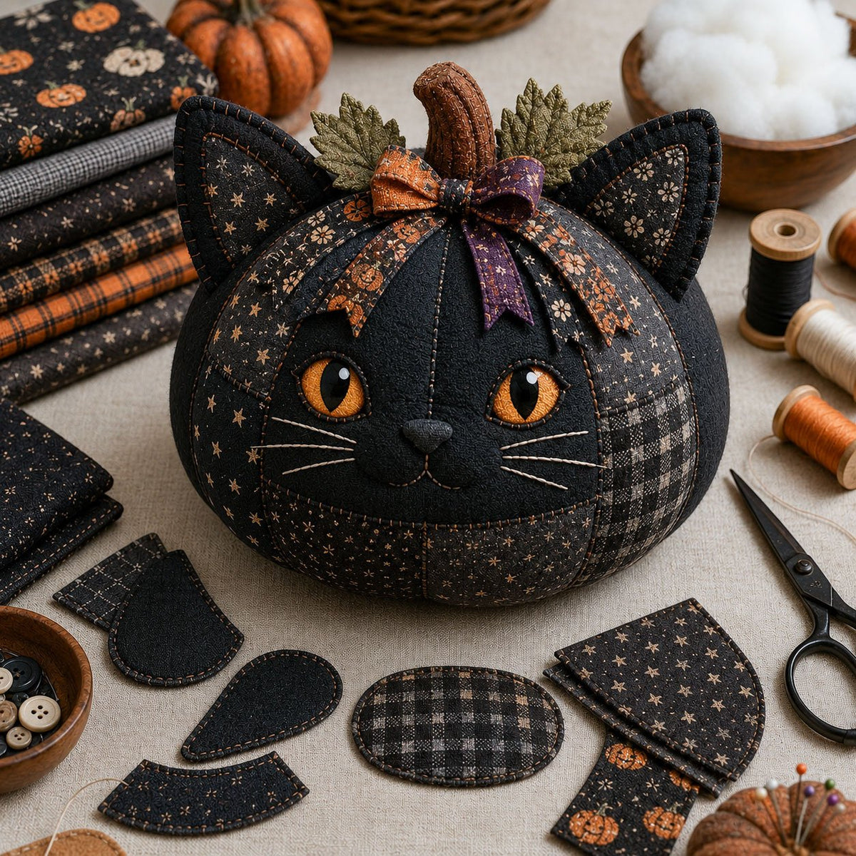 Last Day 49% OFF - DIY Animal Pumpkin Sewing Kit