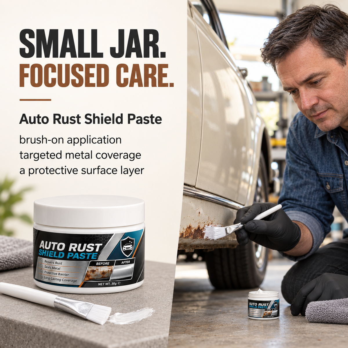Car Metal Rust Repair Paste‑ Auto Rust Shield