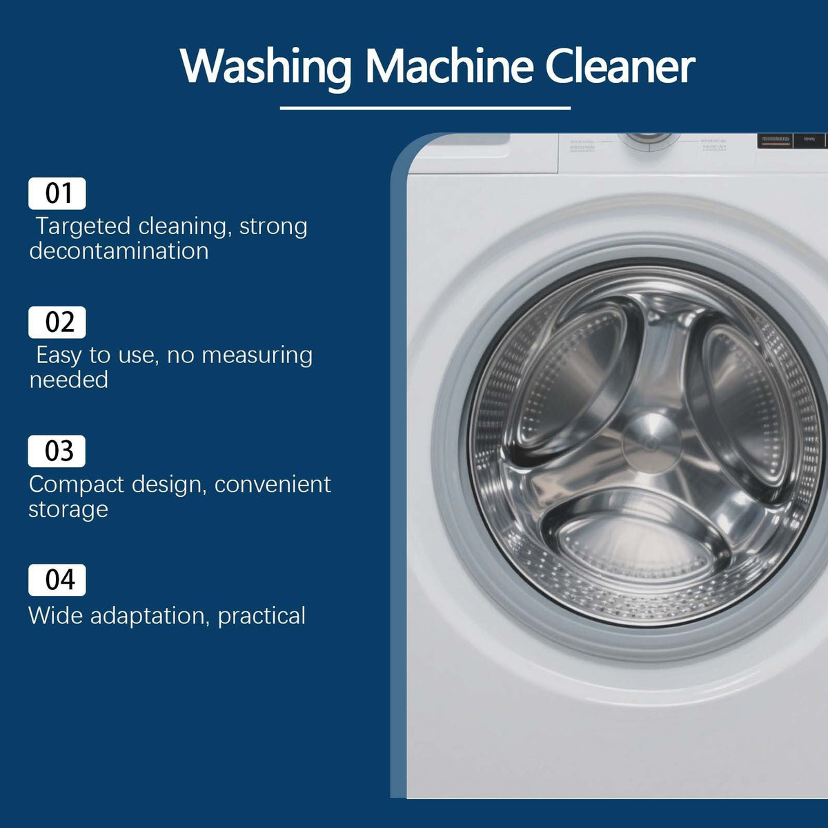 LIMITEDTIME ONLY 50% OFF - Eco Washing Machine Cleaner - Beat Pet Odors, Mold