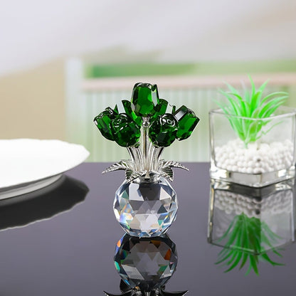 Eternal Colorful Rose Ornament – A timeless symbol of love and elegance