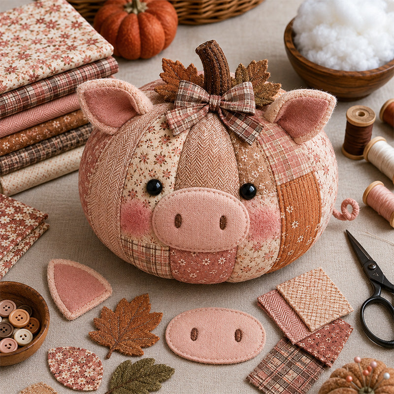 Last Day 49% OFF - DIY Animal Pumpkin Sewing Kit