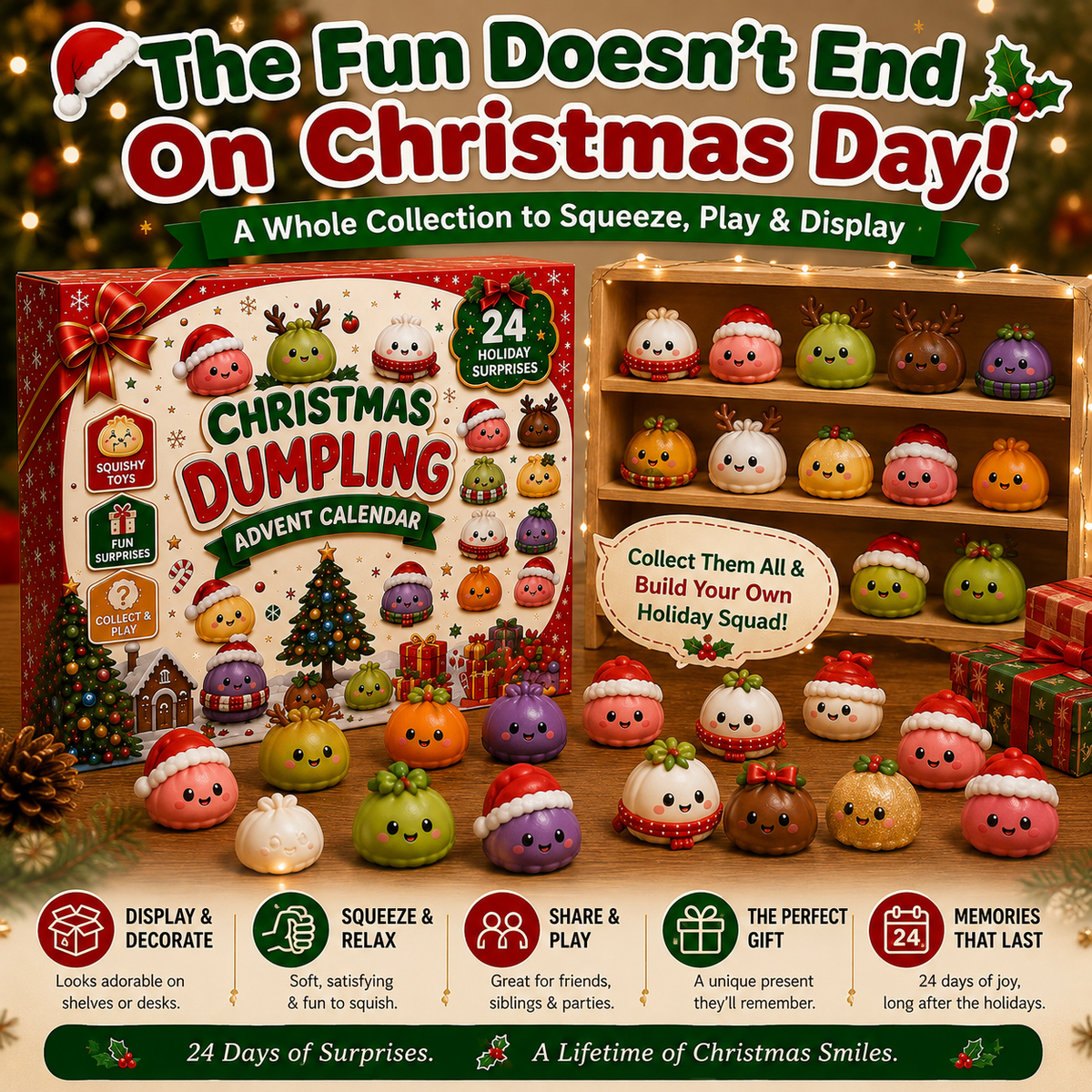 CHRISTMAS SPECIAL | 24 Days of Mini Squishies