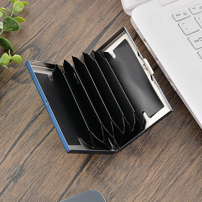 Stainless Steel RFID-Blocking Card Holder