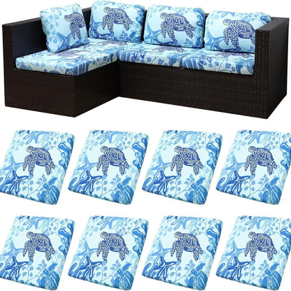 Stretch Sofa Cushion Covers — Only $9.99 Per Cover