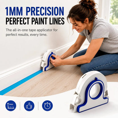 High-efficiency Painter Masking Tape Applicator