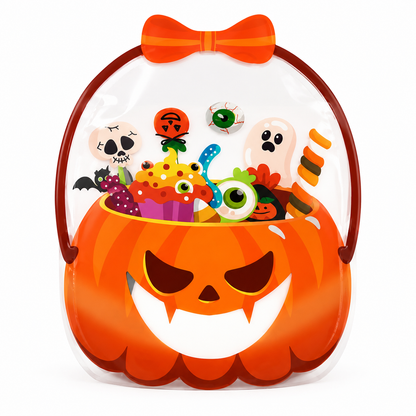 Get Ready for Halloween! Cute & Spooky Resealable Candy Treat Bags