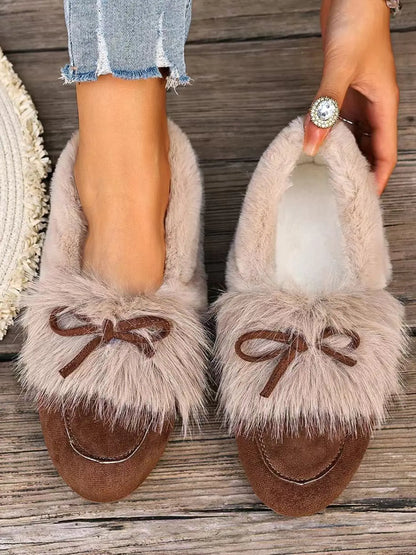 Women's Rubber Flats – Round Toe, Slip-On, Non-Slip