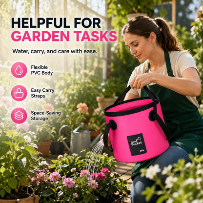 Portable Folding Water Storage BucketYour Go‐Anywhere Water Companion