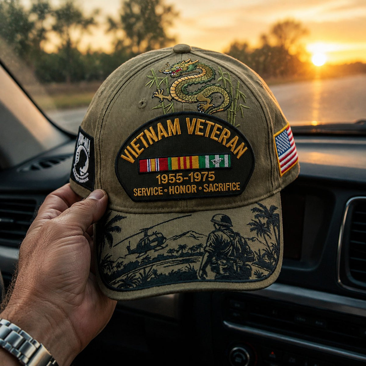 Last Day Promo: 49% OFF - Vietnam Veteran Tribute Cap