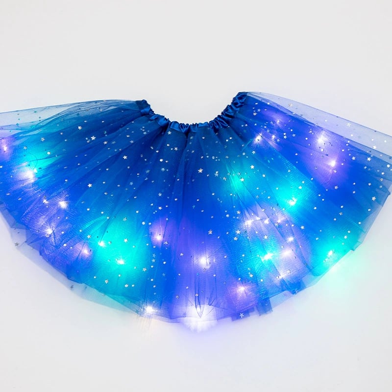 Princess Glow LED Skirt | Soft, Safe & Stretchy for All-Day Play– Last Chance at This Price!