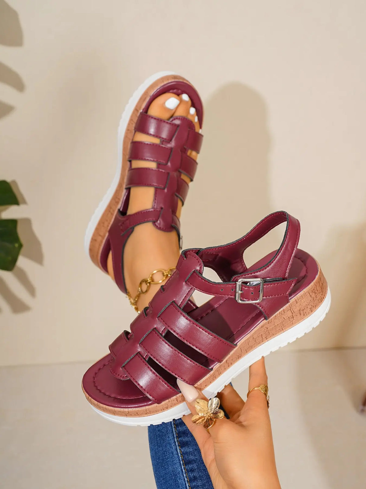 Women's Sandals – Chunky Sole