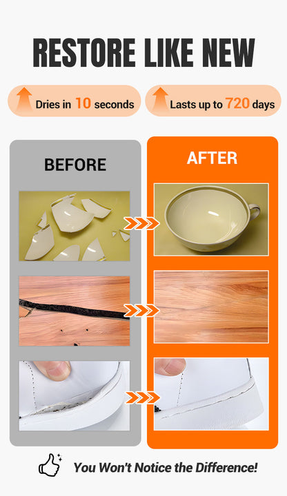 Multi-Purpose Repair Glue Strong Hold, Fast Fix & Long-Lasting Results