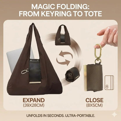 Foldable Keychain Bag Reusable Grocery Bags
