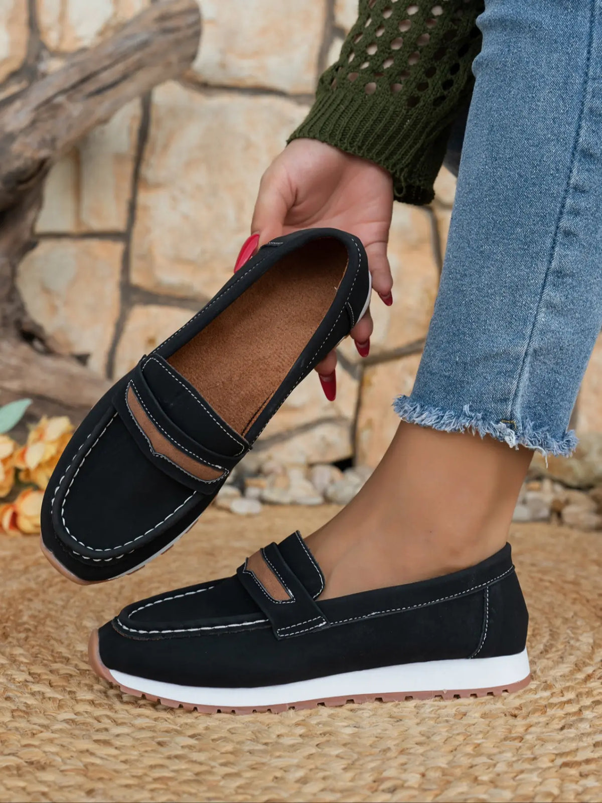 Women's Loafers – Slip-On, Lightweight, Breathable