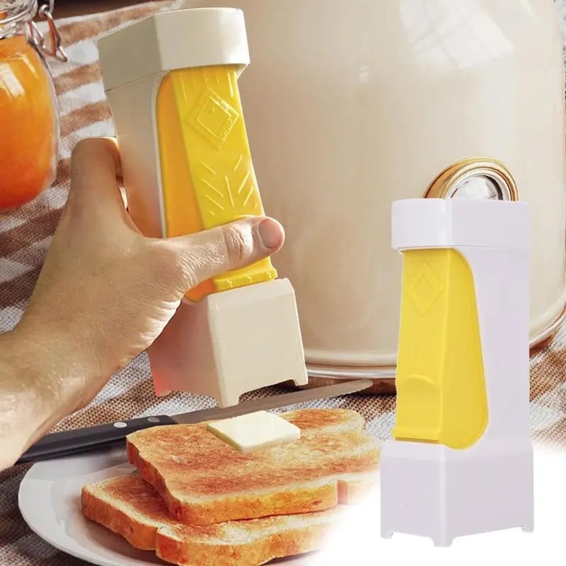 One-Click Butter Slicer Slice Even Butter Cubes Easily