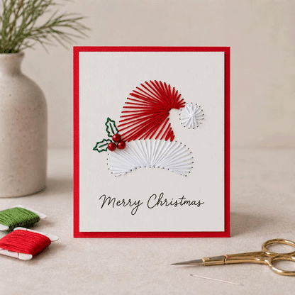 Stitch a Little Christmas Magic - Merry & Bright Christmas DIY Kit (6 pcs)