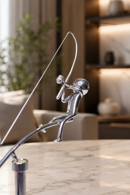 The Fisherman Balancing Sculpture