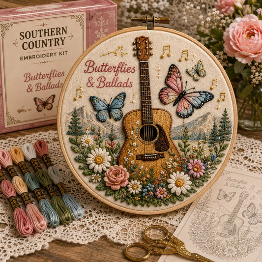 Beginner-Friendly Dolly Southern Country Needlework DIY Kit