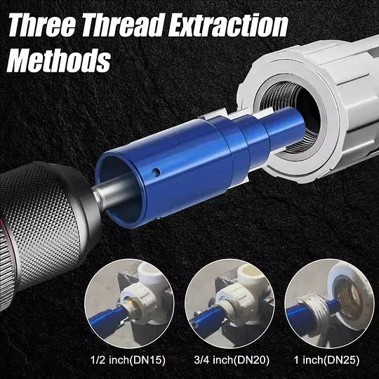50% OFF Today 3-in-1 Pipe and Valve Extractor for Home Plumbing Maintenance