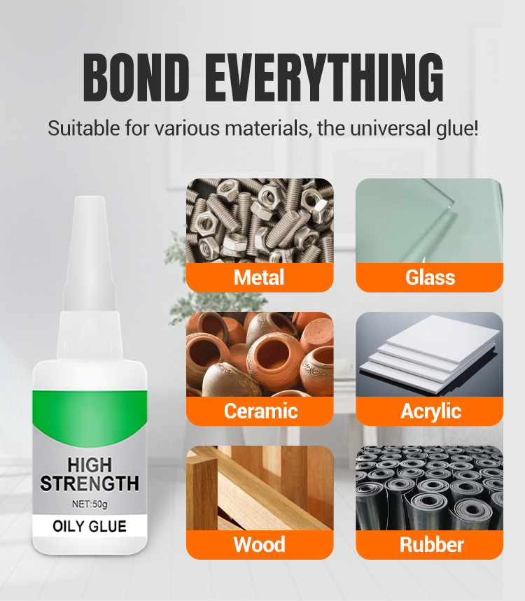 Multi-Purpose Repair Glue Strong Hold, Fast Fix & Long-Lasting Results