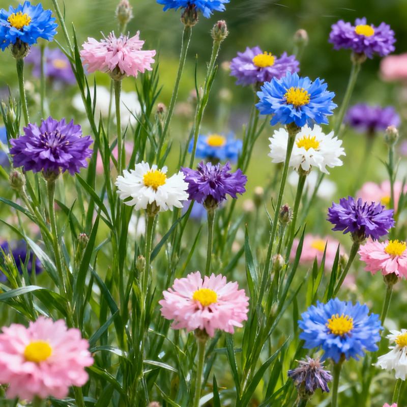Premium Cornflower Seeds – The "Unstoppable" Wildflower That Grows Anywhere