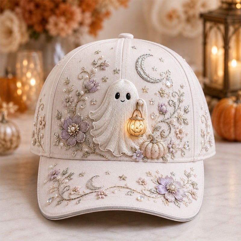 Last Day 50% OFF – 3D Halloween Printed Cap (Soft, Breathable & Easy To Style With A Comfortable Adjustable Strap)
