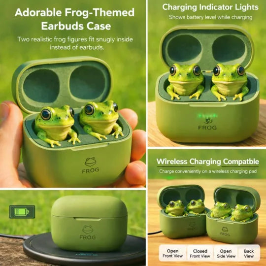 Cute Animal Shaped Bluetooth Earbuds